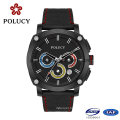 Private Label Mens Carbon Fiber Watch with Chronograph Function